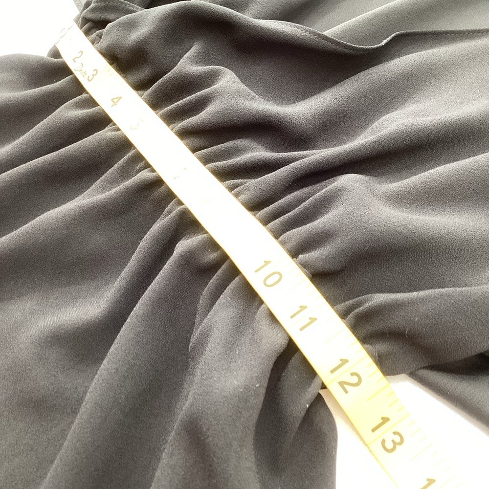 Trina Turk Black Aquatic Wrap Blouse - Picture 12 of 12